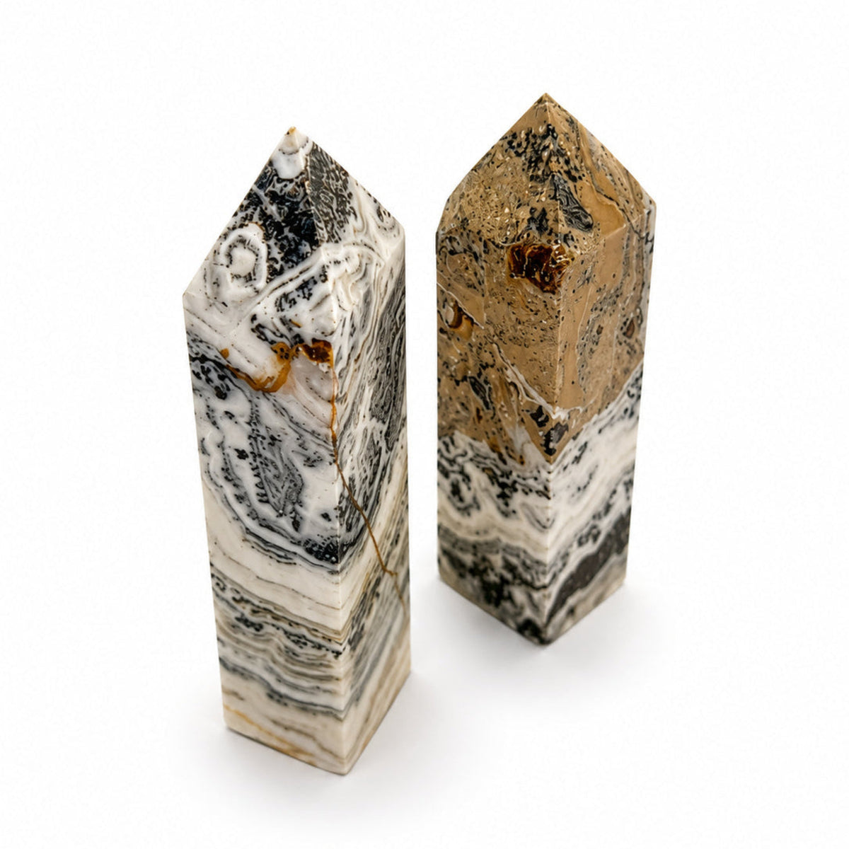 Banded Calcite Tower